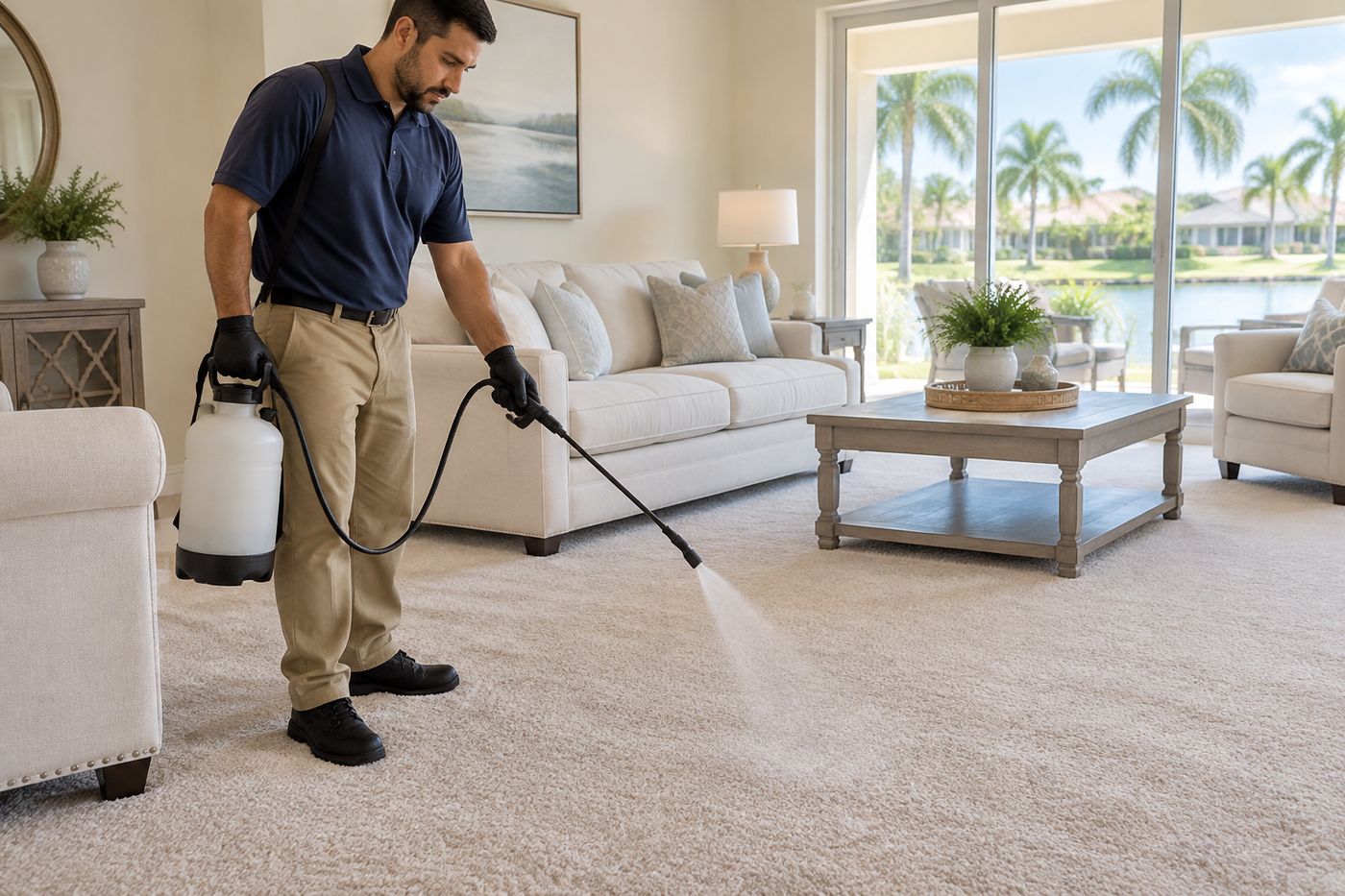 Carpet Protector Application in Central Florida — Edwin's Carpet Cleaning