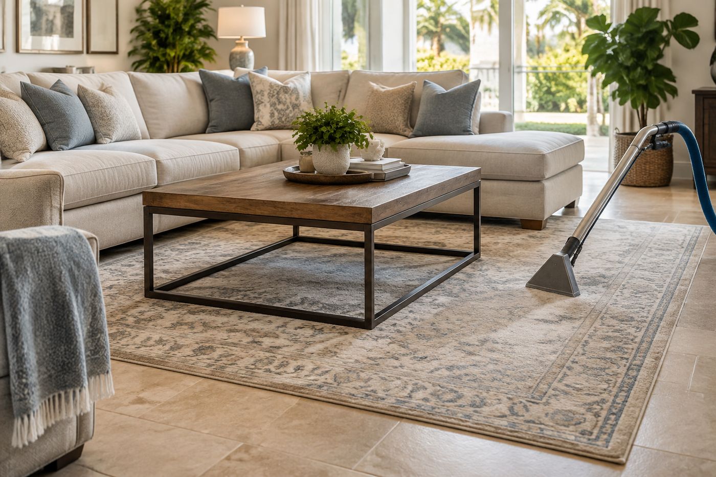 Living Room Rug Cleaning in Central Florida — Edwin's Carpet Cleaning