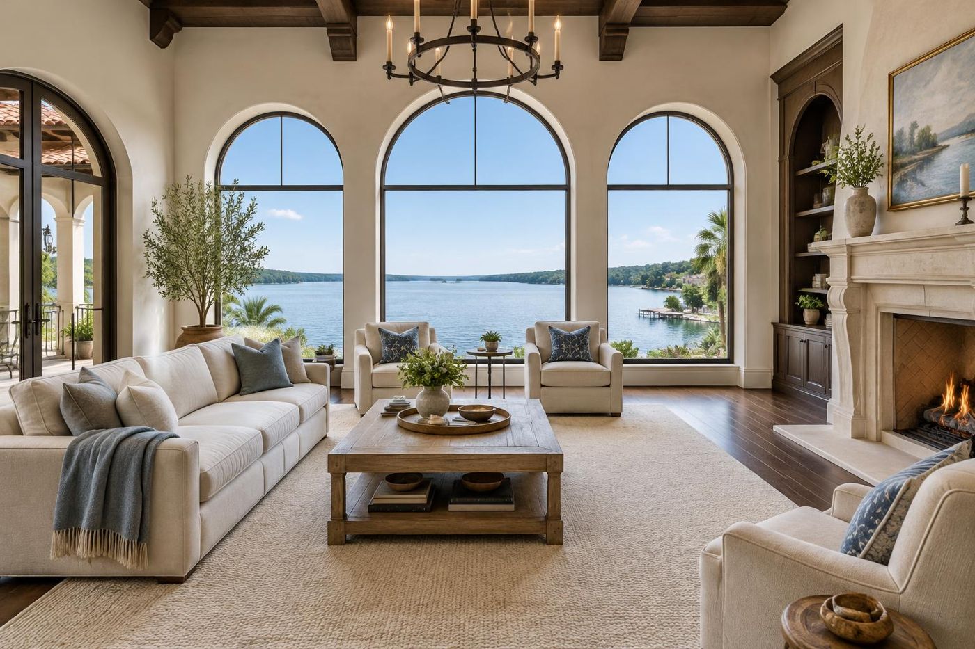 Carpet cleaning in Windermere, FL — freshly cleaned carpet in a Windermere home by Edwin's Carpet Cleaning