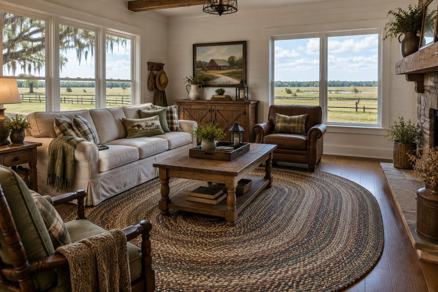 Carpet cleaning in Zellwood, FL — freshly cleaned carpet in a Zellwood home by Edwin's Carpet Cleaning